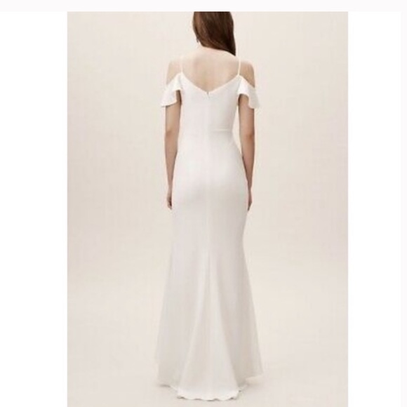 Anthropologie x BHLDN Lafayette Dress In Ivory - Picture 2 of 5